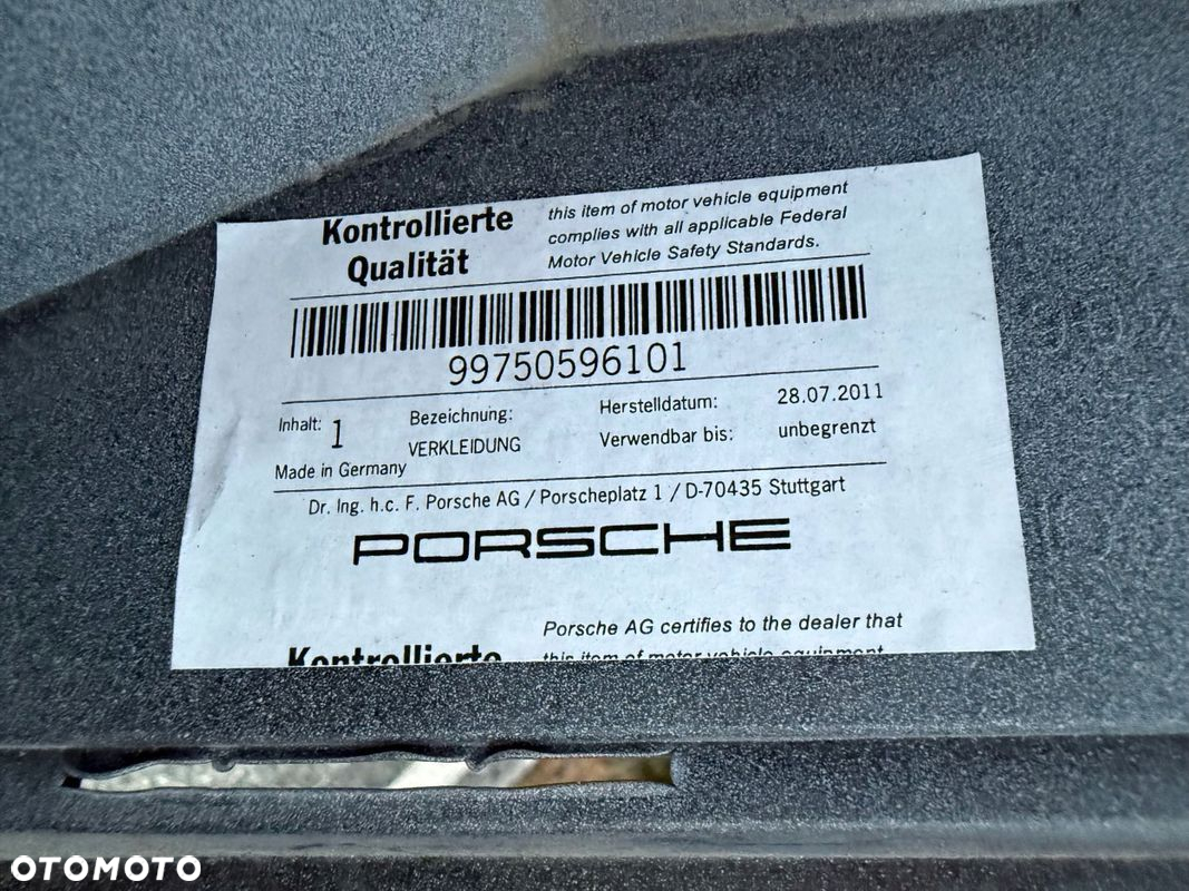 ZDERZAK Porsche 997 MK1 GT3 AERO NOWY ORYGINAŁ - 8