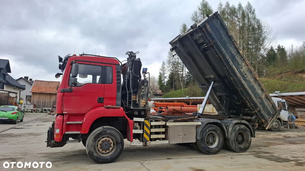 MAN TGA 26.360 wywrotka HDS - 8