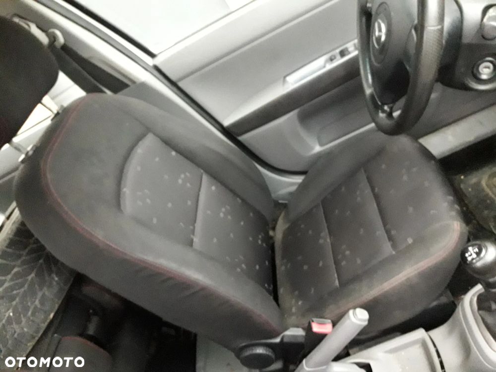 Mazda 2 dy 02-07 drzwi tył przód szyba zamek  w kolor 22V z szyba  w kolor 22V pas zderzak błotnik belka Szyba drzwi tył - 6
