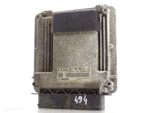 KOMPUTER STEROWNIK SILNIKA AUDI Q7 4L LIFT 3.0 TDI CJM CJMA 4L1910401J