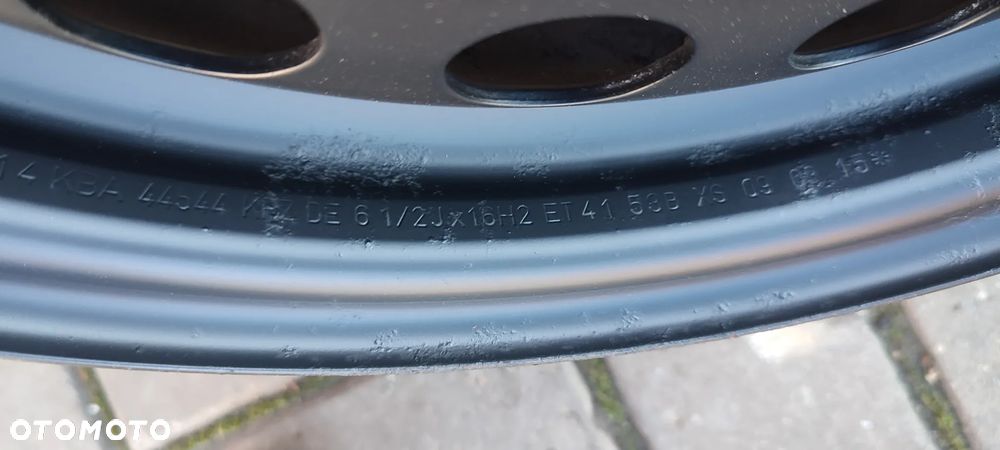 FELGI STALOWE 5x115 6.5Jx16 CALI ET41 OPEL ASTRA ZAFIRA CHEVROLET CRUZE KOMPLET 4 SZTUKI - 9