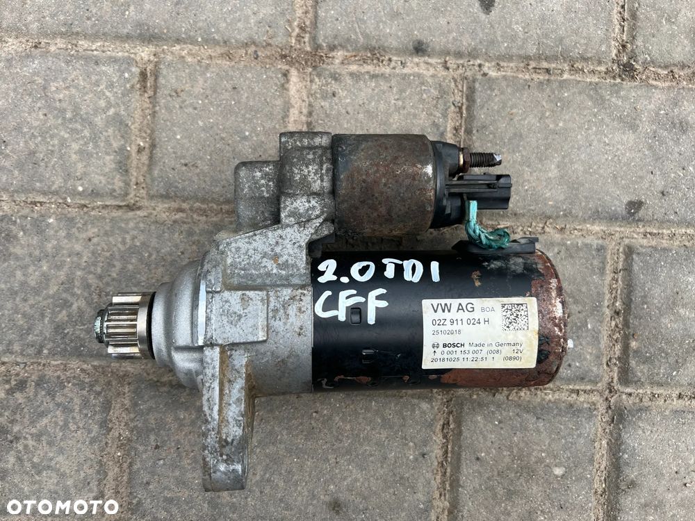 Rozrusznik 2.0 TDI CFF 02Z911024H - 1