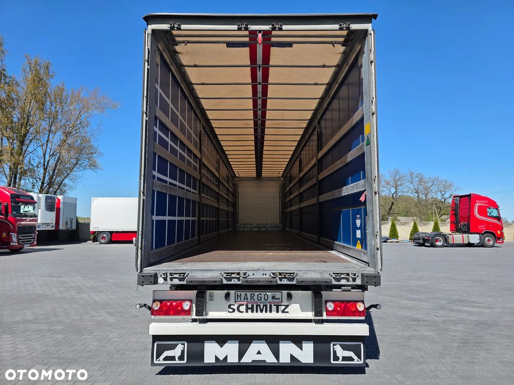Schmitz Cargobull Firanka Dach Podnoszony Oś Podnoszona 2,80 Wysoka SUPER STAN JAK NOWA ! ! ! - 20