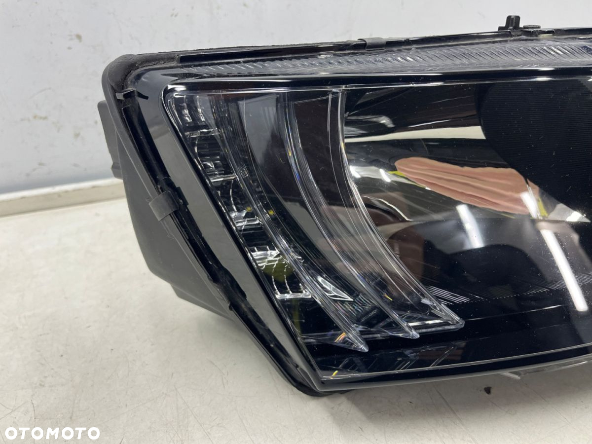 Lampa reflektor Skoda Octavia III LIFT 16-20r. PRAWA przednia H7 DRL LED prawy przód 5e1941016c - 3