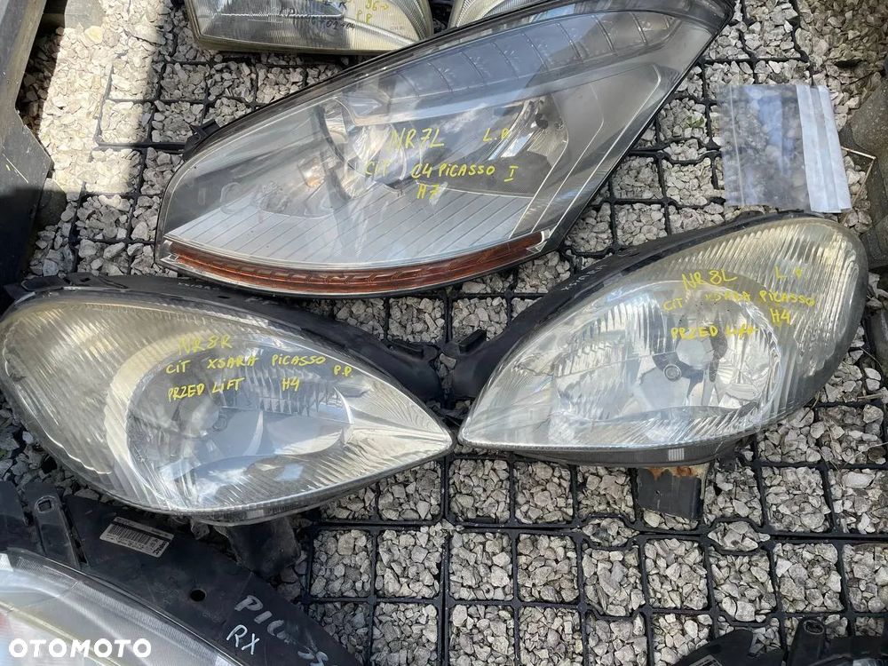 CITROEN REFLEKTOR REFLEKTORY LEWE PRAWE CITROEN LAMPA LAMPY - 8