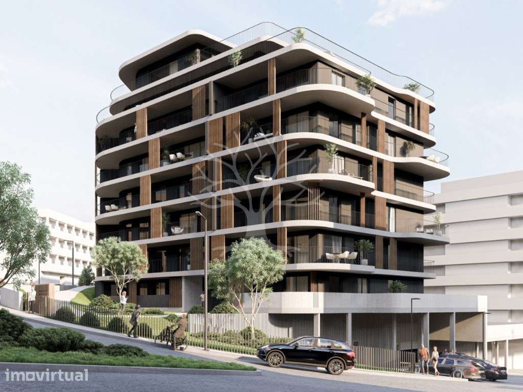 Apartamento T3 em construção com varanda e lugar de garagem, em Vil... - Grande imagem: 5/12