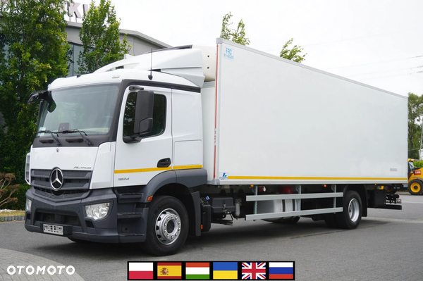 Mercedes-Benz Actros 1824 / Chłodnia 22 EPAL / Carrier Supra 950 / kab. sypialna