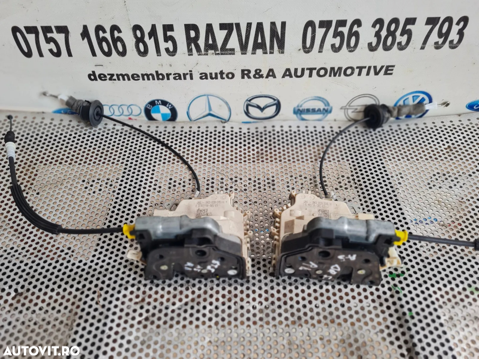 Broasca Blocator Incuietoare Usa Fata Spate Audi A4 B8 A5 2.0 Tdi Euro 5 Motor CJC Cutie Automata N - 5
