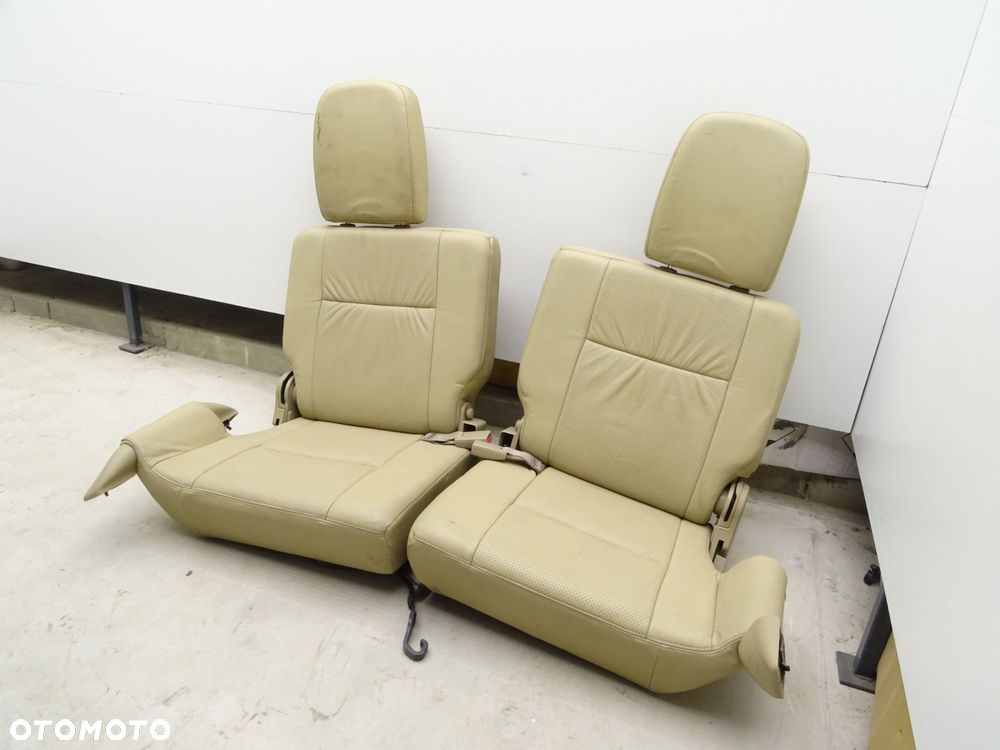 Komplet foteli przód tył bagażnik 7 miejsc nissan patrol gr y61 - 14