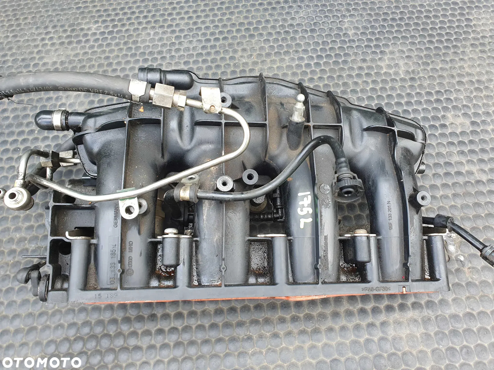 Kolektor Ssacy Klapy Nastawnik Listwa Wtryskowa Czujnik 2.0 TFSI BWE Audi A4 B7 A6 C6 - 3