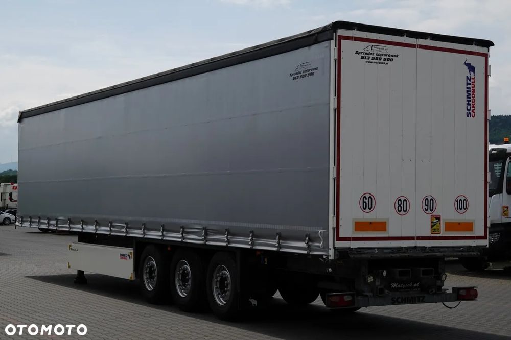 Schmitz Cargobull FIRANKA / STANDARD / OŚ PODNOSZONA / KOSZ NA PALETY - 4