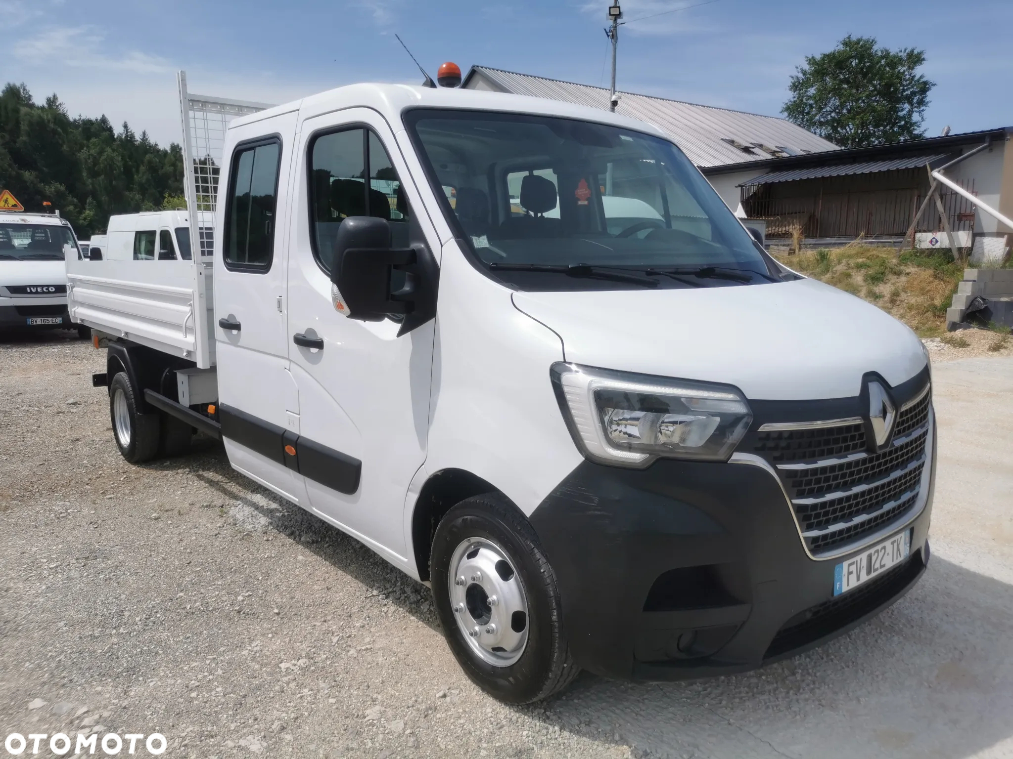 Renault Master 2.3dCi-130KM Brygadówka wywrotka 48.800km przebieg kiper doka Dubel klimatyzacja - 15