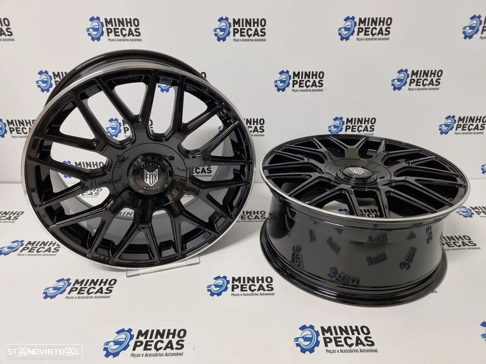 Jantes FOX VR3 em 17 Black Polish (5x100 | 5x112) - 4