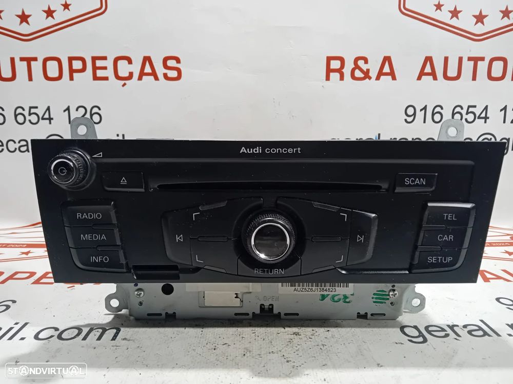 Auto Rádio Audi A4 B8 8T2035186P Original - 1