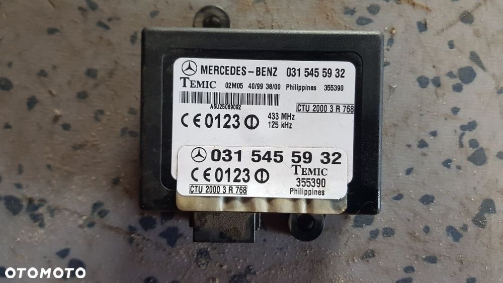MERCEDES VITO W638 MODUŁ IMMOBILIZERA 0315455932 - 1