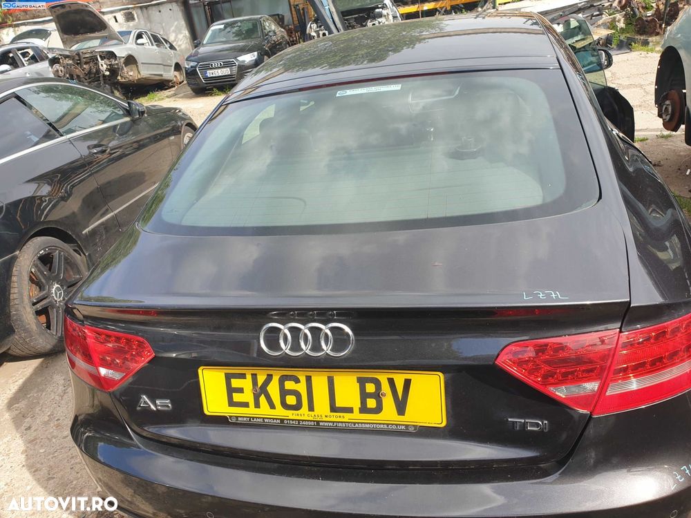 Haion Hayon Capota Portbagaj Dezechipata cu Luneta Audi A5 Coupe Sportback 2008 - 2016 Culoare LZ7L [K5782] - 2