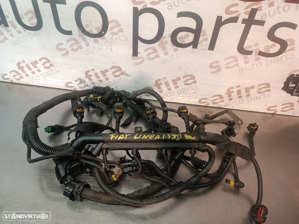CABLAGEM / INSTALAÇÃO DO MOTOR FIAT LINEA 1.3JTD 90CV - 1