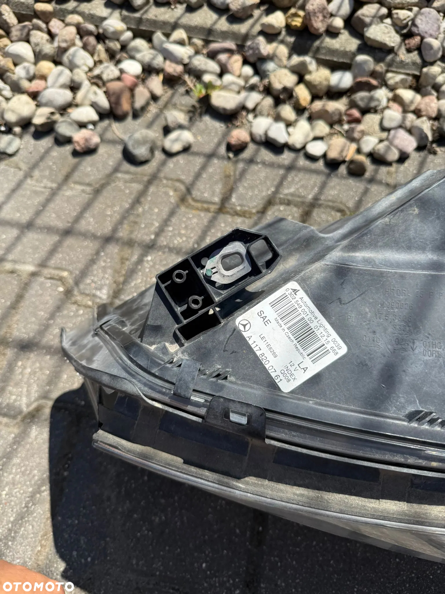 Reflektor Mercedes benz CLA W117 USA H7 - 3
