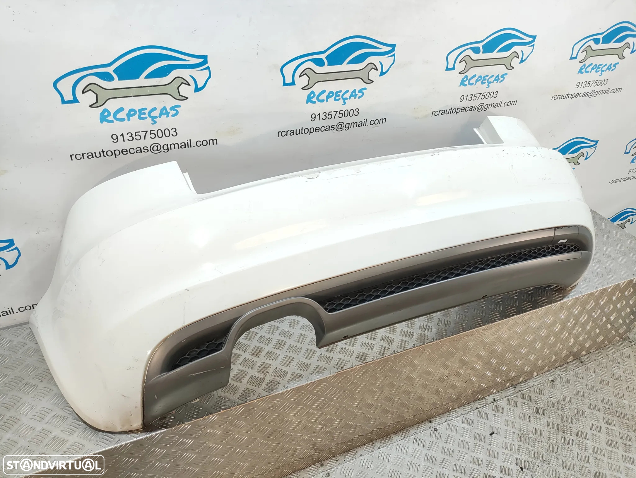 - PARACHOQUES TRASEIRO TRÁS ORIGINAL AUDI A3 8P 8P3 RESTYLE FASE 2 SLINE S-LINE S LINE 8P3807511D PARA-CHOQUES PARA CHOQUES - 3