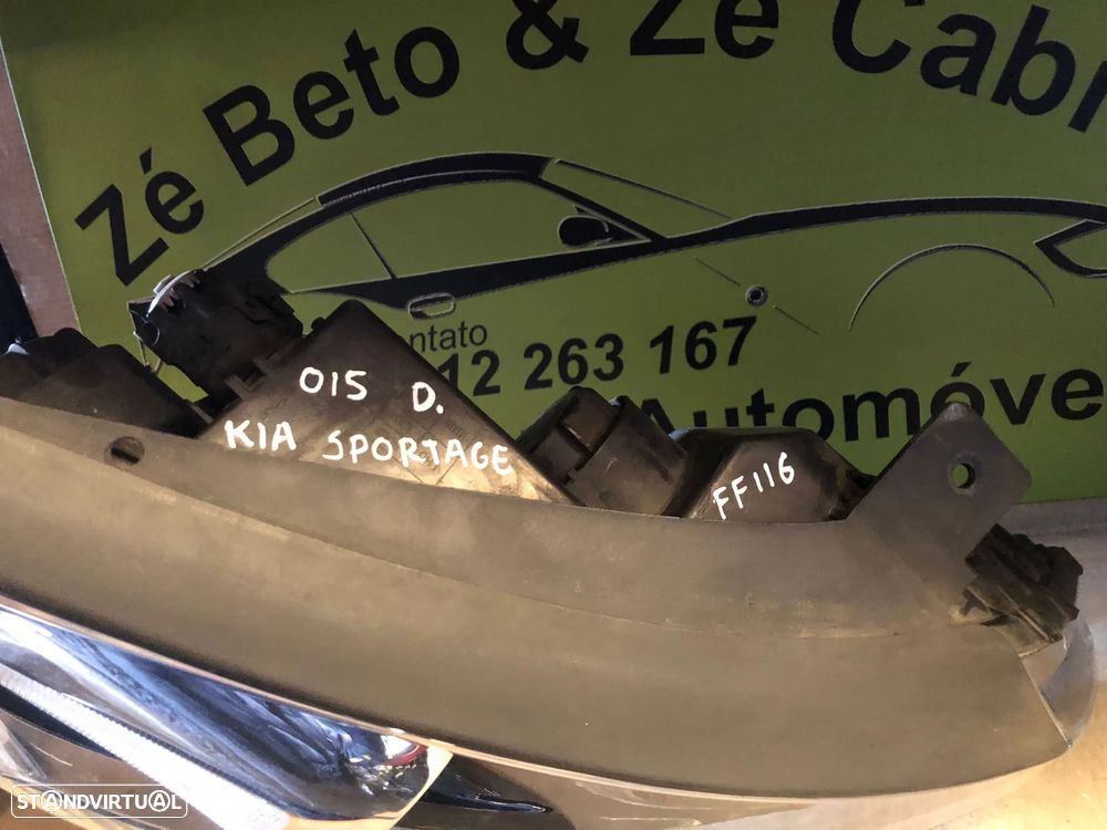 KIA SPORTAGE 2015 FAROL FRENTE DIREITO - FF116 - 8