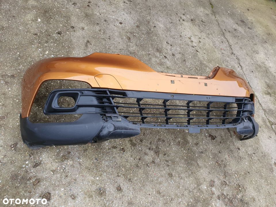 Renault Captur I lifting 17- zderzak przedni kratka - 2
