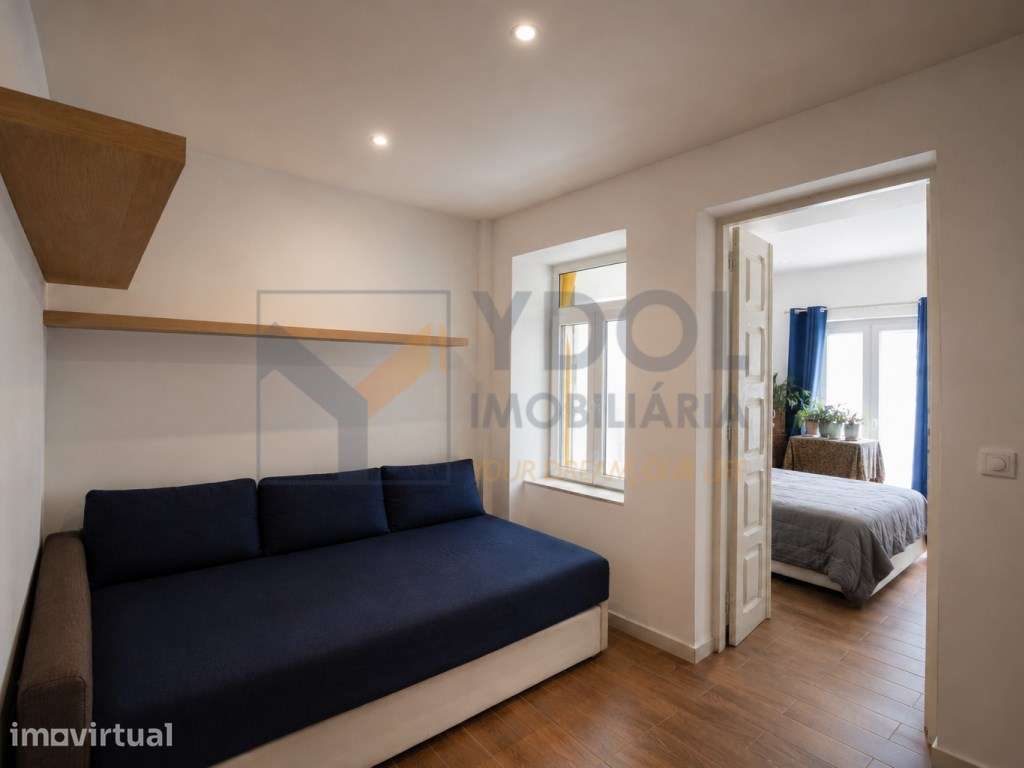Moradia T1+1 Reabilitada com Jardim, junto à Frente Ribeirinha do B... - Grande imagem: 4/15