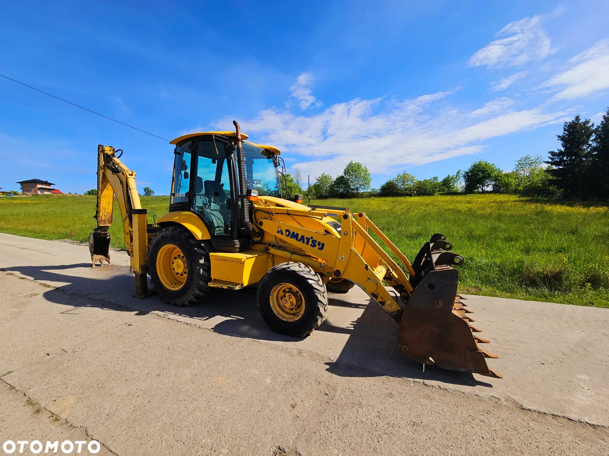 Komatsu WB93R* KOPARKO ŁADOWARKA KOMATSU WB93R*LEASING* ZAMIANA* SKUP* - 6