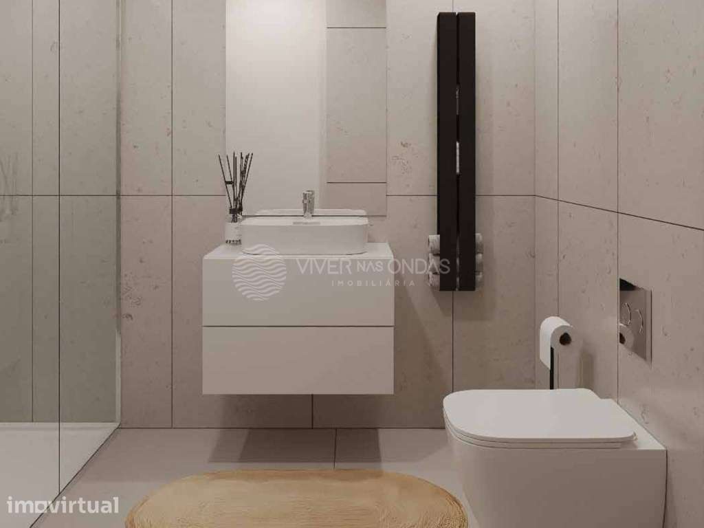 Apartamento T2 com Terraço / jardim privativo e parqueamento no Porto. - Grande imagem: 5/40