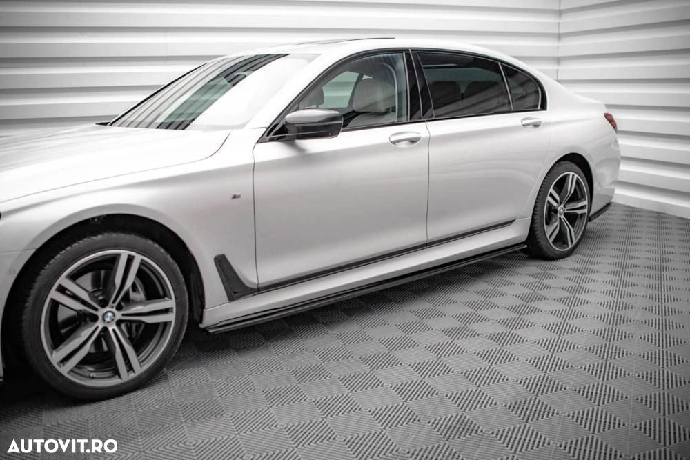 Prelungiri Praguri compatibile cu BMW Seria 7 G12 Long M-Pack Maxton Design - 6