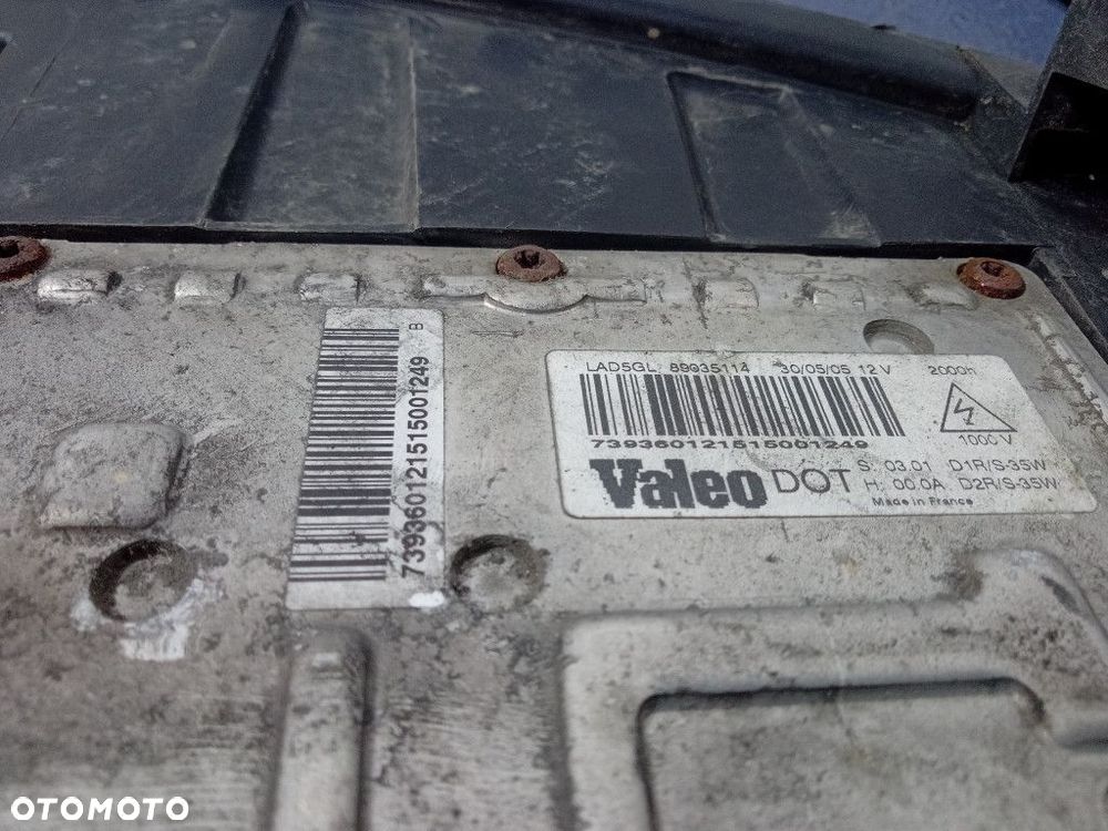 CITROEN C5 I LIFT 04- REFLEKTOR LEWY XENON EU 9650115480 - 6