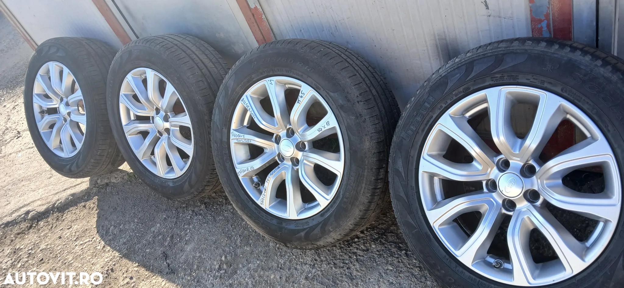 Jante de aluminiu Range Rover Evoque 235/60R18 2013-2018 - 2