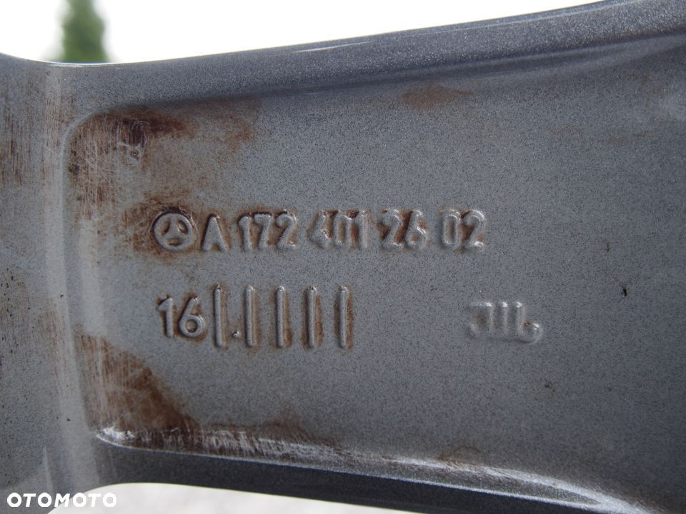 Mercedes SLK AMG Felga 7,5Jx18H2 et 42 W172 - 4