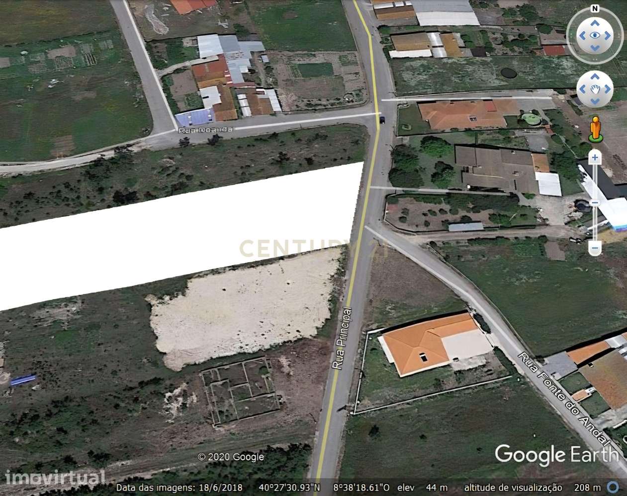 Terreno Urbano na Rua Principal do Andal, Vagos - 3590m² com Acesso à - Grande imagem: 4/4