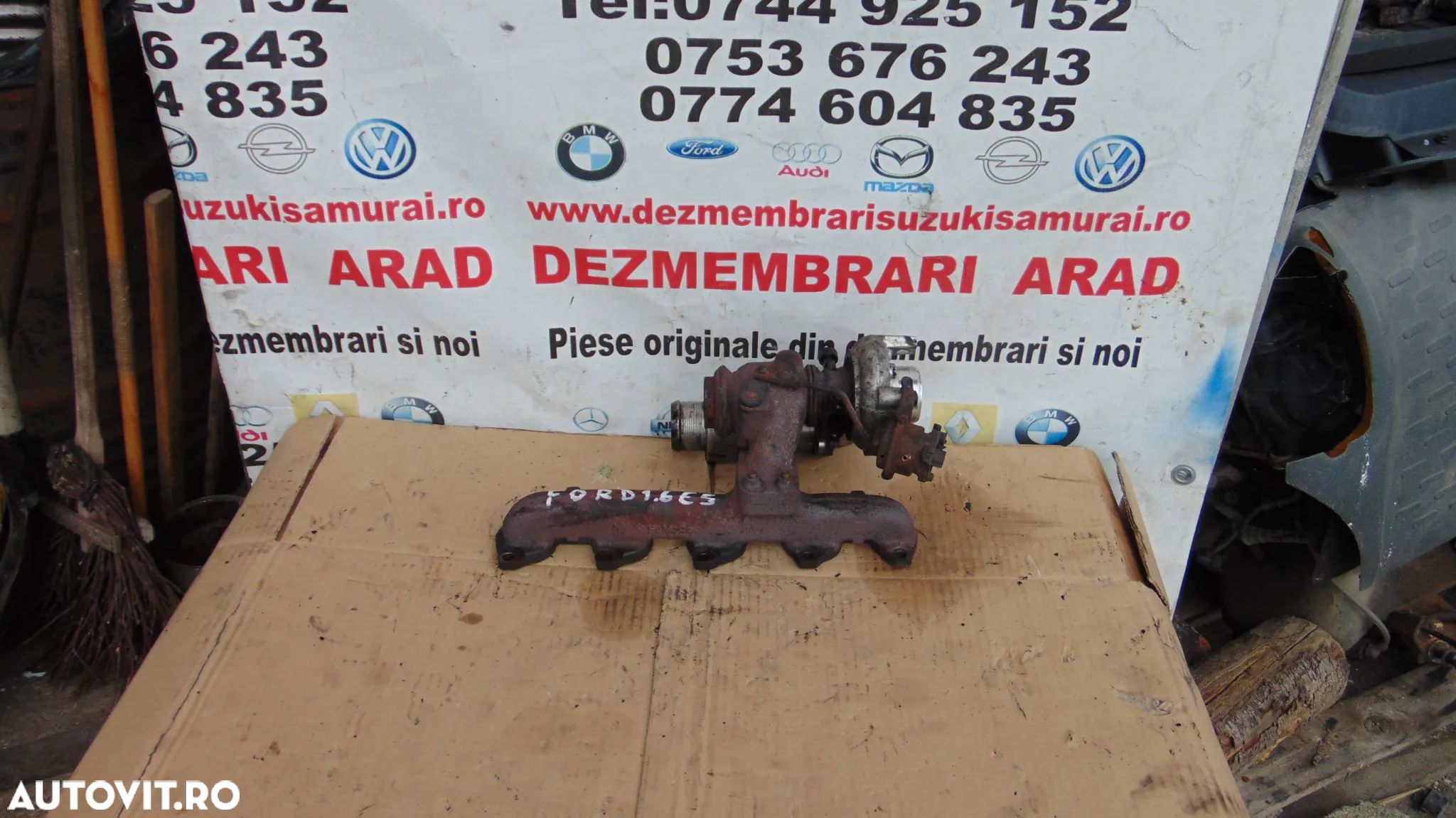 Turbina ford focus 3 1.6tdci euro 5 fiesta c max tourne connect Peugeot 208 308 508 partner citroen - 1
