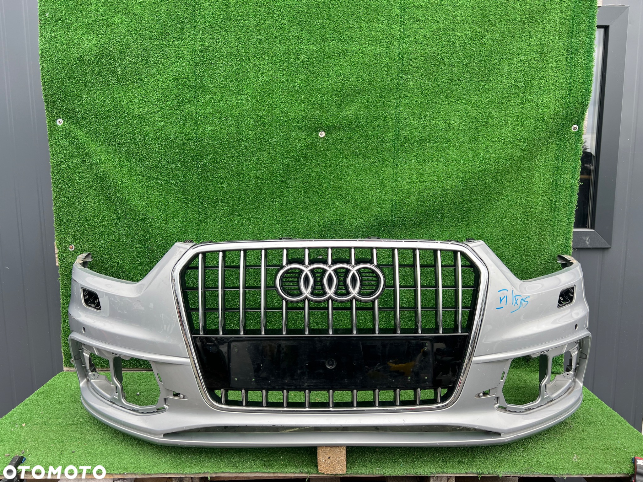 AUDI Q3 8U0 11-15 S-LINE ZDERZAK PRZÓD PRZEDNI PDC - 4