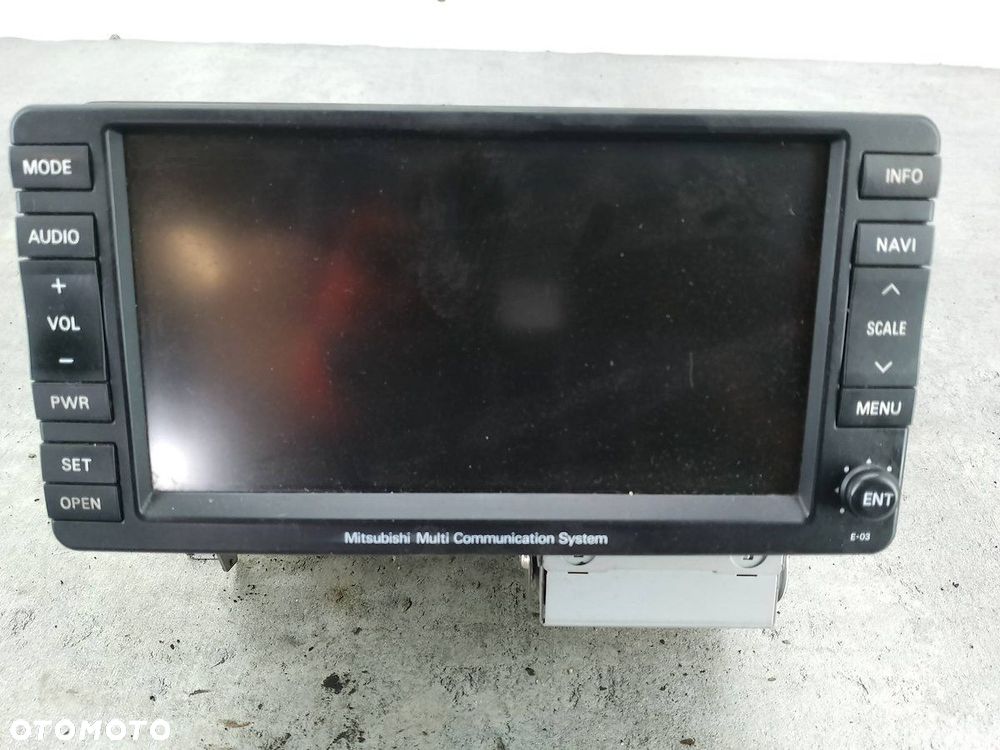 RADIO  MITSUBISHI LANCER IX ( 07-16 ) 8750A184 - 3