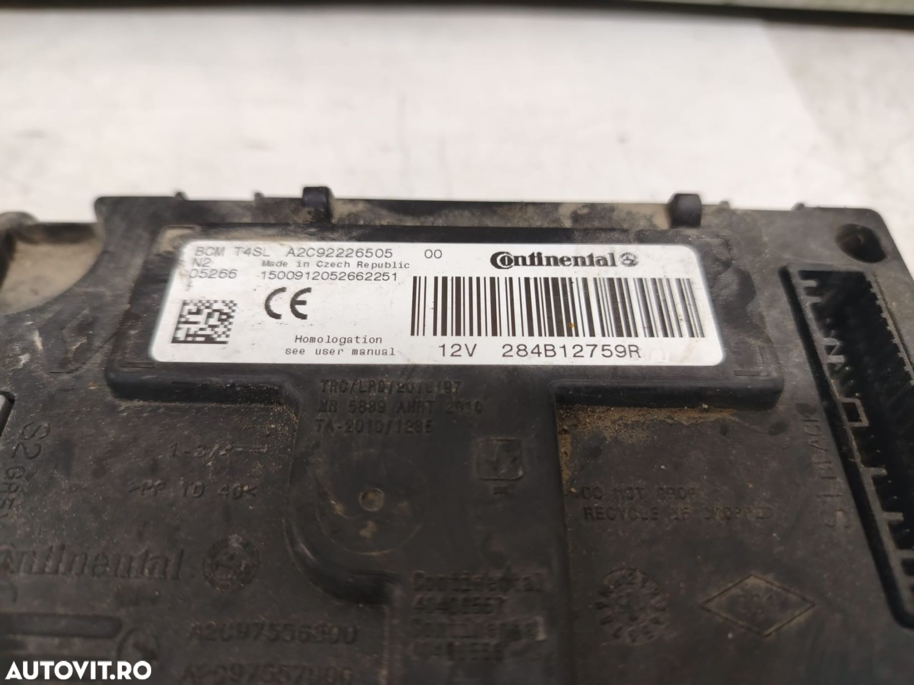 Modul bcm 284b12759r Dacia Logan 2 [facelift] [2017 - 2020] - 3