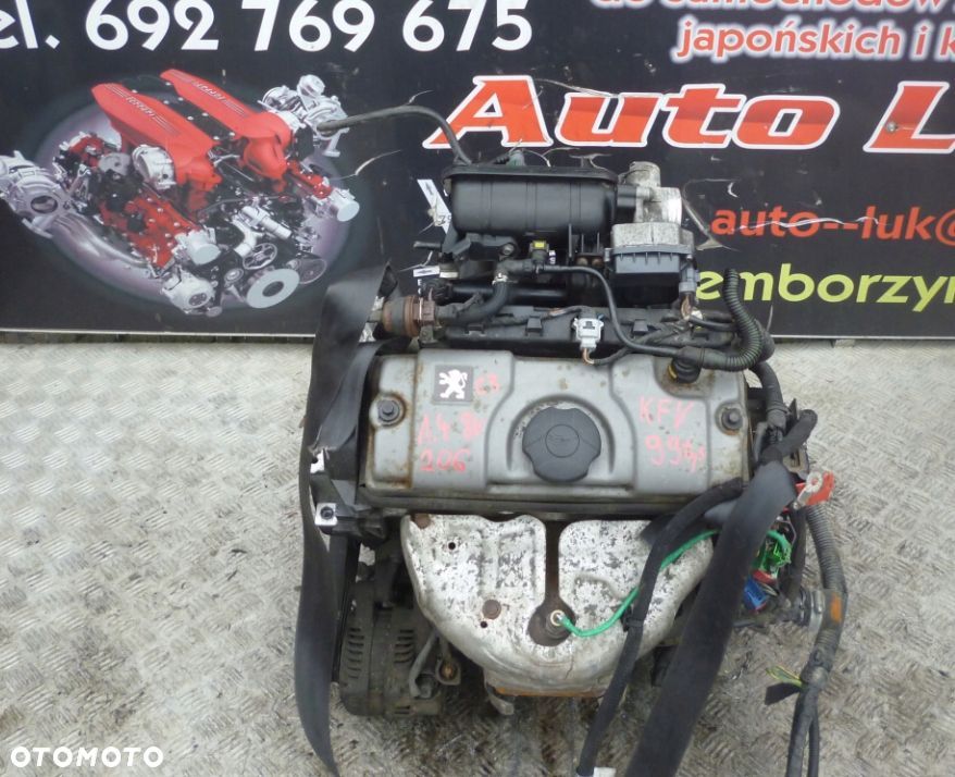 SILNIK PEUGEOT 207 1.4 8V KFV 99 TYS - 1