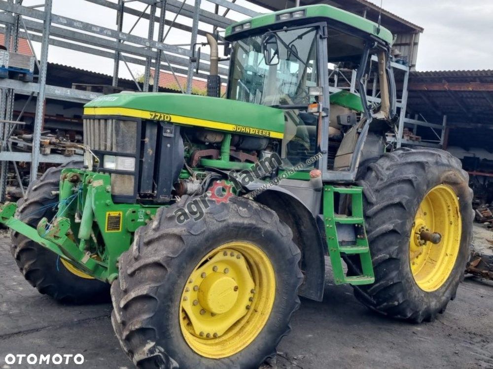John Deere 7710 części, skrzynia most silnik wał - 1
