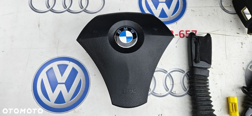 BMW 5 E60 E61 LIFT LCI Start Stop Kokpit Konsola Deska Poduszki powietrzne Airbag Napinacze - 2