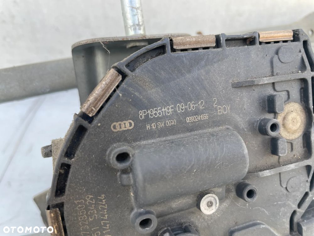 Mechanizm wycieraczek przód Audi A3 8P 8P1955119A 8P1955119E 8P1955023K 8P1955119F - 17