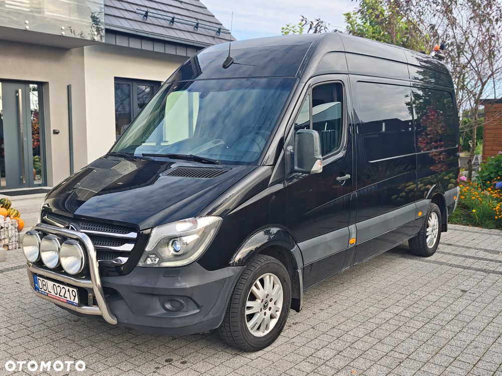 Mercedes-Benz Czarny KOZAK ze Szwecji Sprinter 316 Cdi XENON Automat