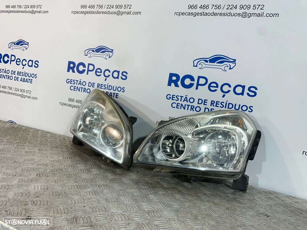 .Conjunto Farois Oticas Frente Frontal Direita Esquerda Originais Nissan Qashqai J10 J10 +2 1LF238042-05 1LF238042-06 2007 - 2013 - 7