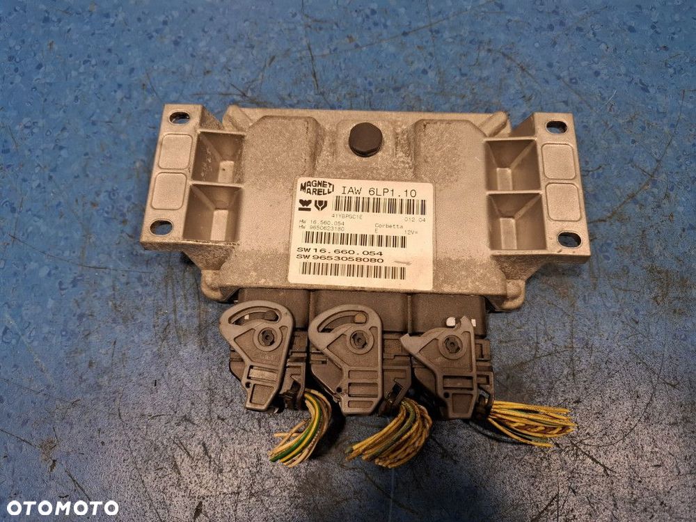 CITROEN C5 2.0B STEROWNIK SILNIKA 9653058080 10 LH1Z 1058288 - 1