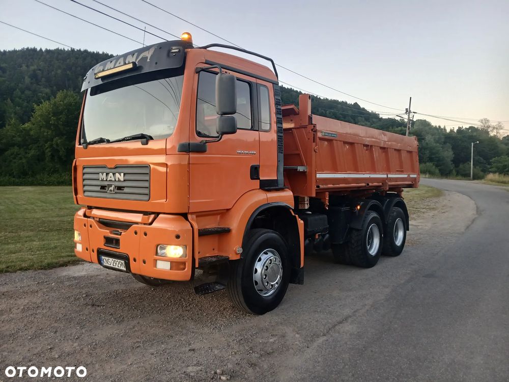 MAN TGA 26 460 KM BORDMATIC MEILLER KIPPER Stare tacho Perfekcyjny Zaczep - 4
