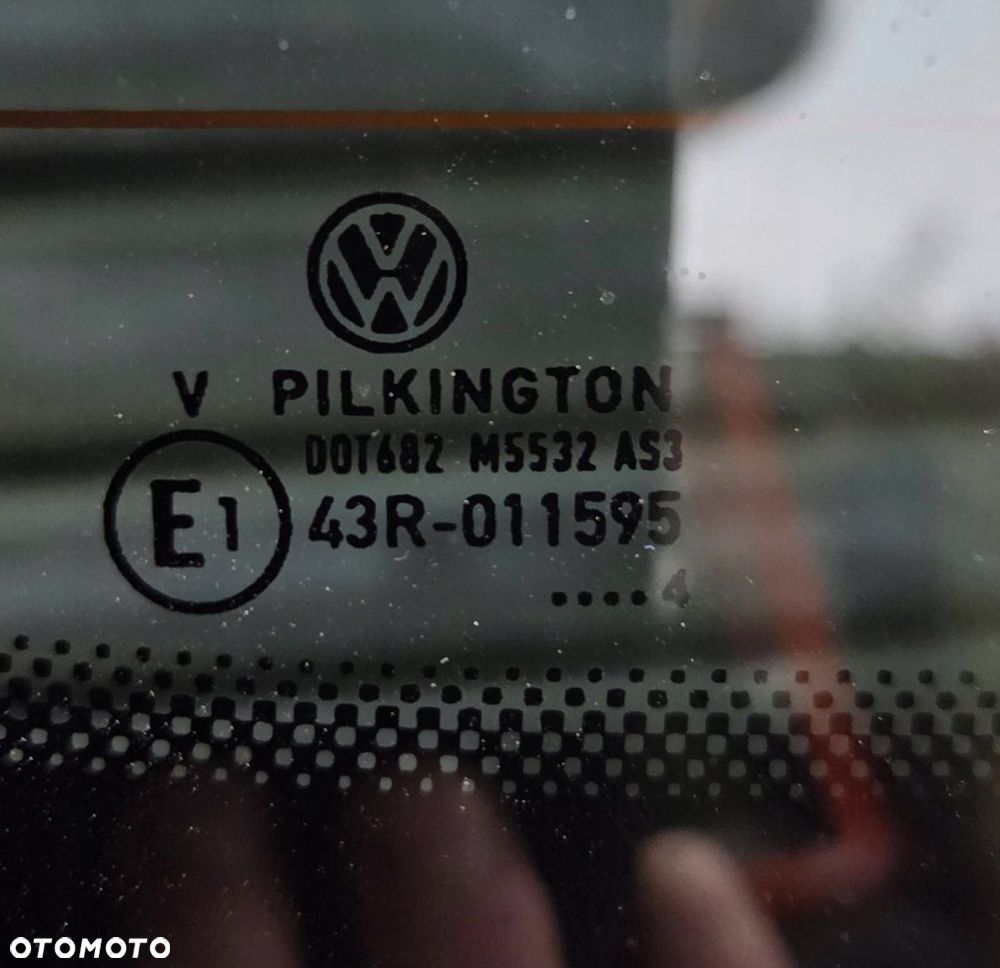 volkswagen multivan t7 la7w tył tylna klapa bagażnika szyba - 10