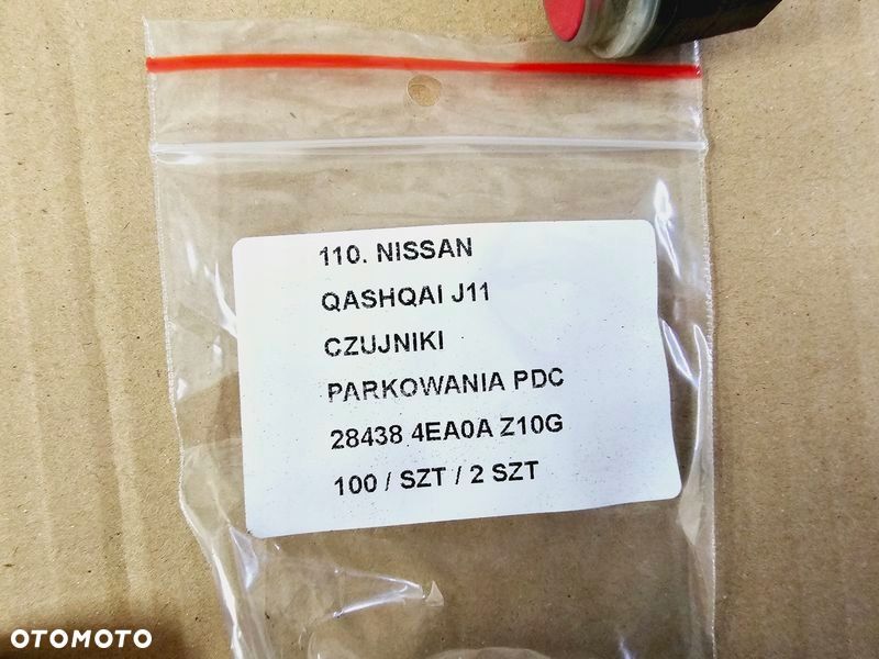 NISSAN QASHQAI 2 II J11 CZUJNIK PARKOWANIA PDC Z10 G 284384EA0A - 5