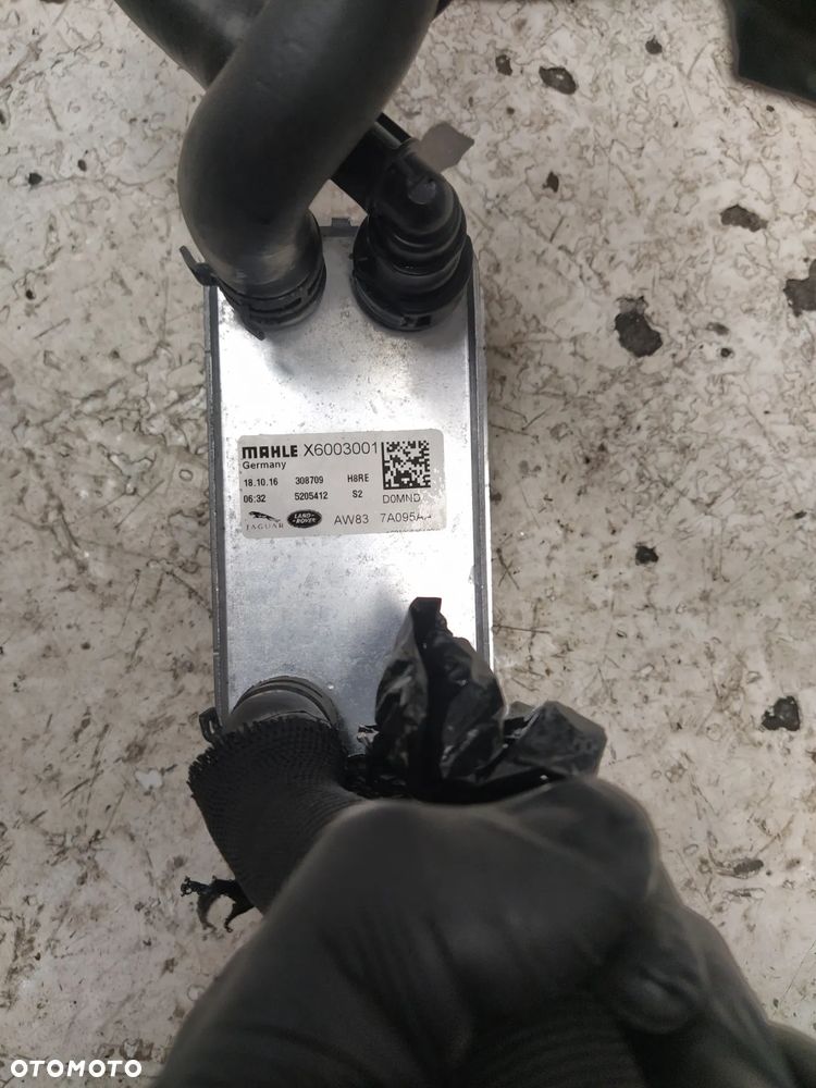 JAGUAR XJ X351 F-TYPE X152 XF X250 XE X760 F-PACE X761 XK/XKR X150 RURA RURY OLEJU PRZEWODY WĄŻ CHŁODNICZKA ORYGINAŁ - 11