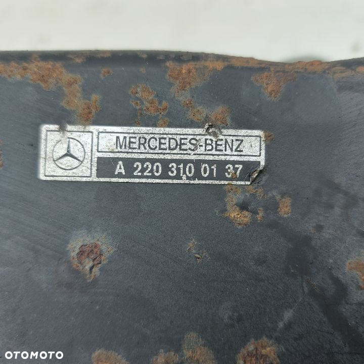 HAK HOLOWNICZY RAMA HAKA KOMPLET MERCEDES S W220 2203100137 ORYGINALNE DEMONTAZ - 7