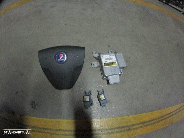 Kit Airbags 12757627 12757622 12771237 12774874  SAAB 93 SW 2006 1.9TID 120CV 5P PRETO PRETO - 4